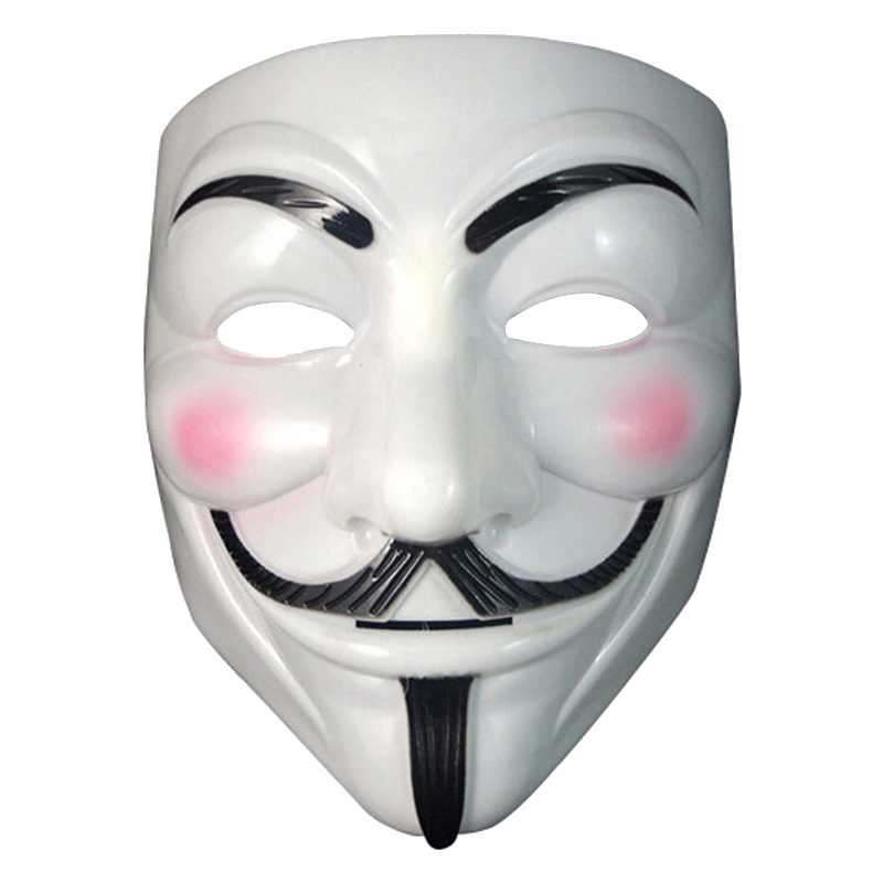 Anonymous mask PNG images free download.