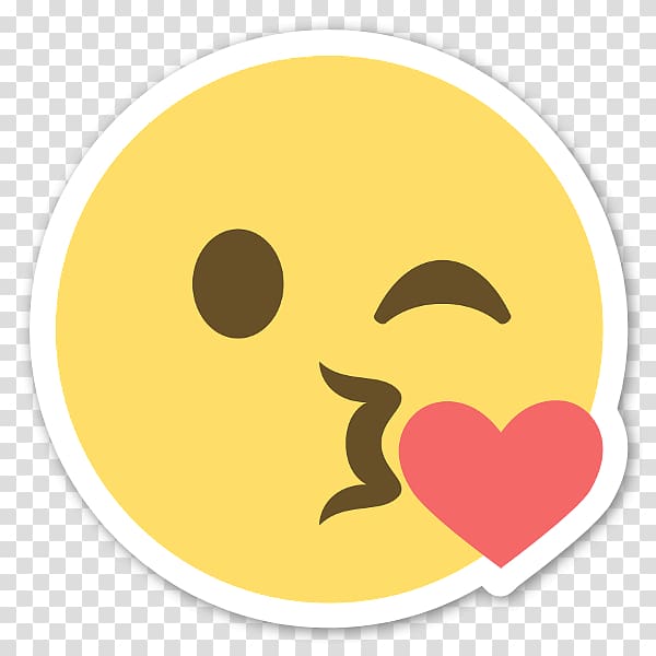 Face with Tears of Joy emoji Air kiss Sticker, Emoji.