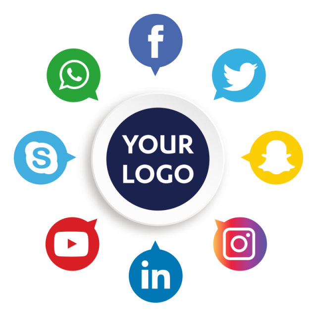 Social Media Icons, Social Media, Social Media PNG and Vector with.