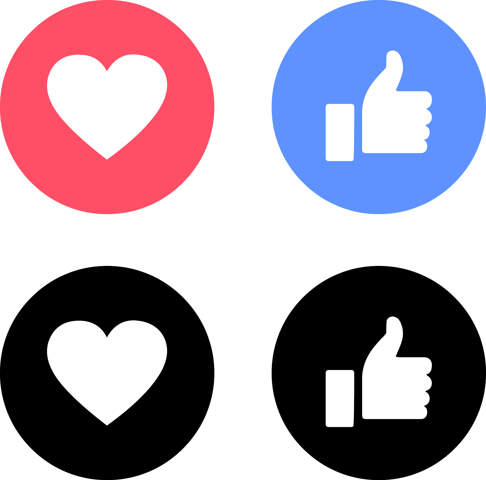 download like love facebook icons svg eps png psd ai.