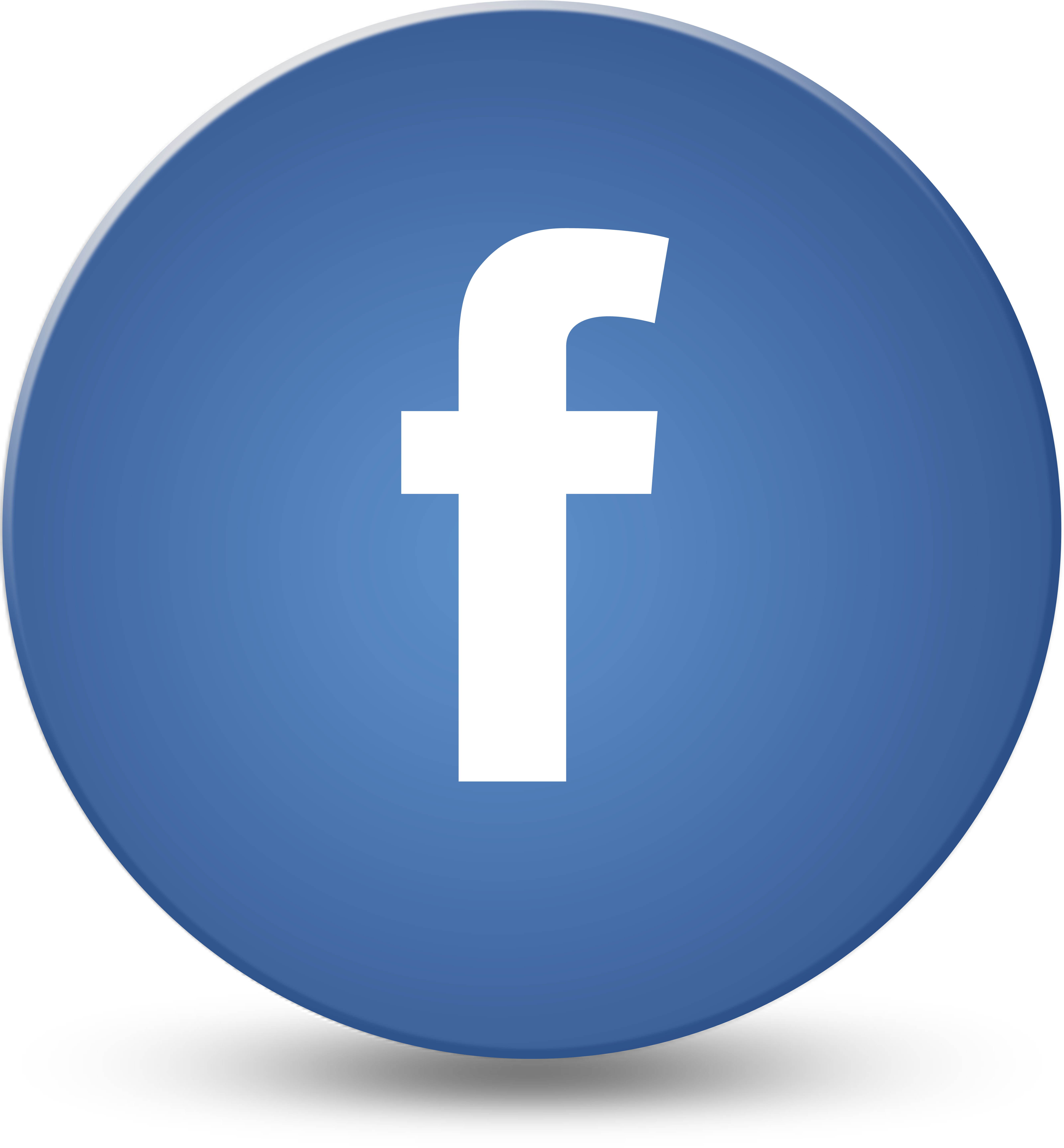 Round Facebook Logo Like Pictures To Pin On Pinterest.