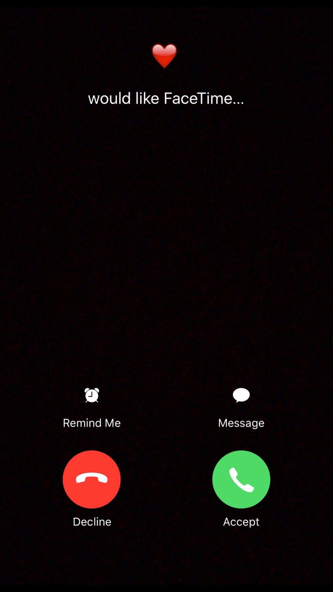 facetime blank screen