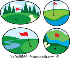 Golf fairway Clipart Royalty Free. 266 golf fairway clip art.