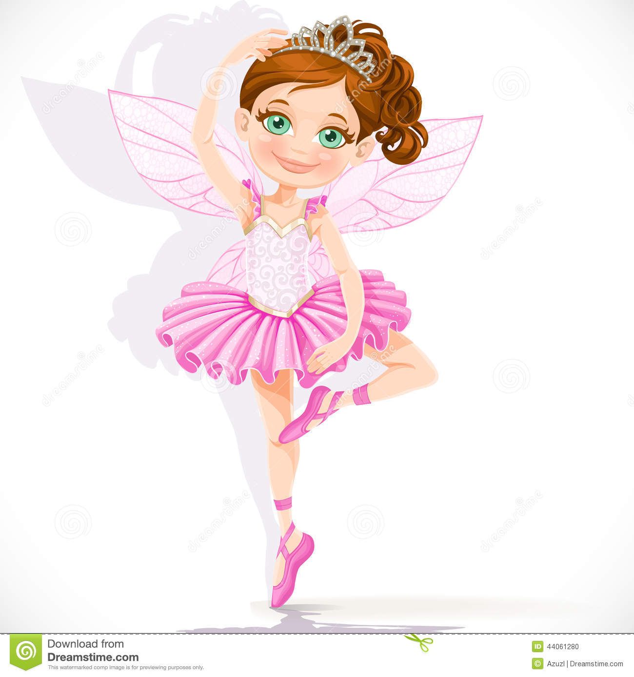 Girls Angels clipart.