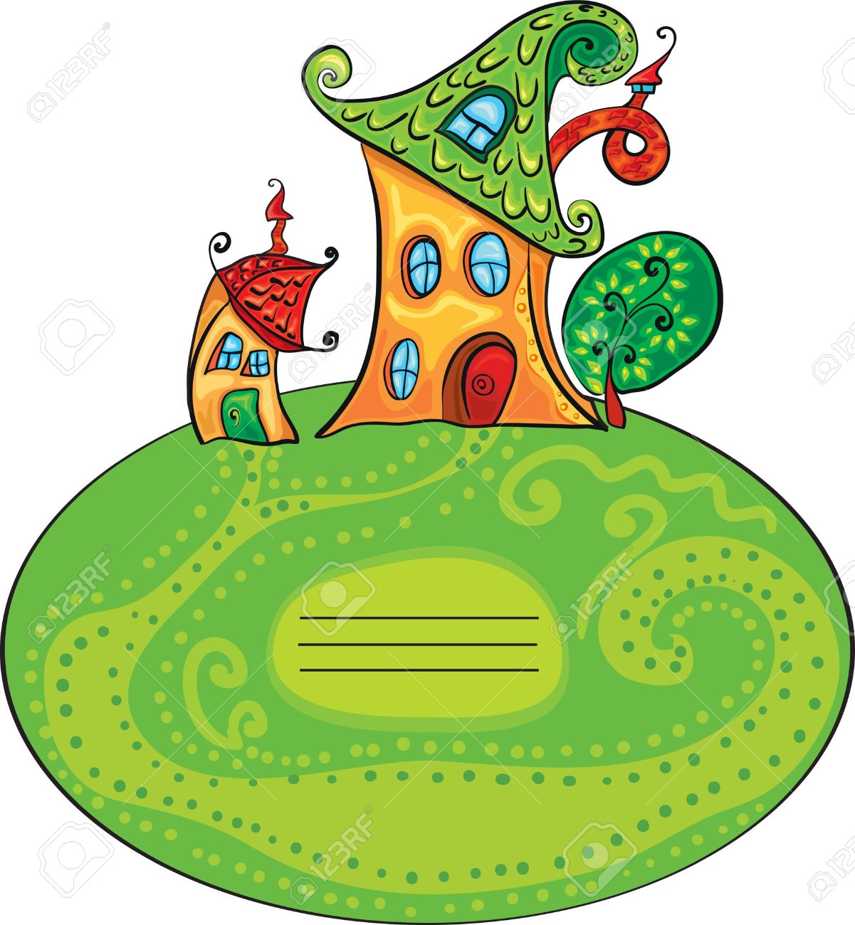 4,326 Fairy House Stock Vector Illustration And Royalty Free Fairy.