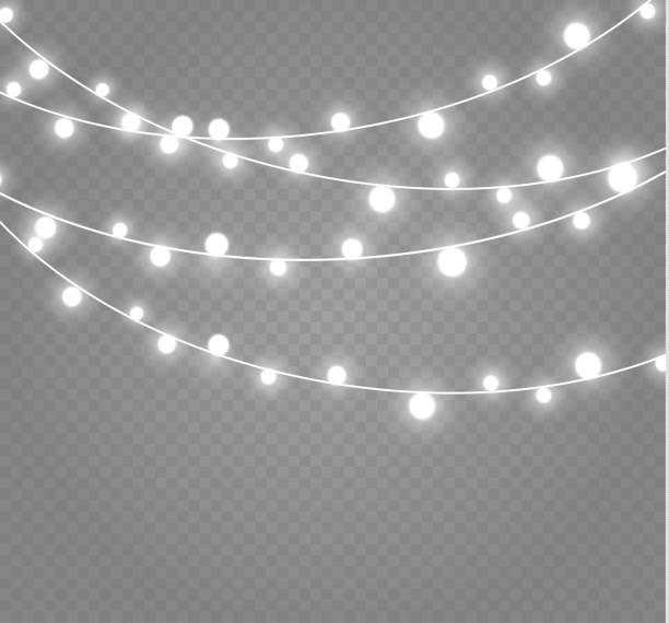 659 String Lights free clipart.