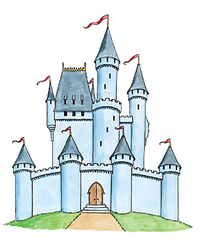Images: Fairy Tale Castle Clip Art.