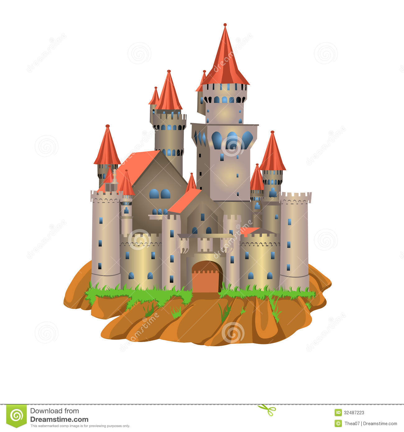 Fairy tale castle clipart. Fairy tale castle clipart.