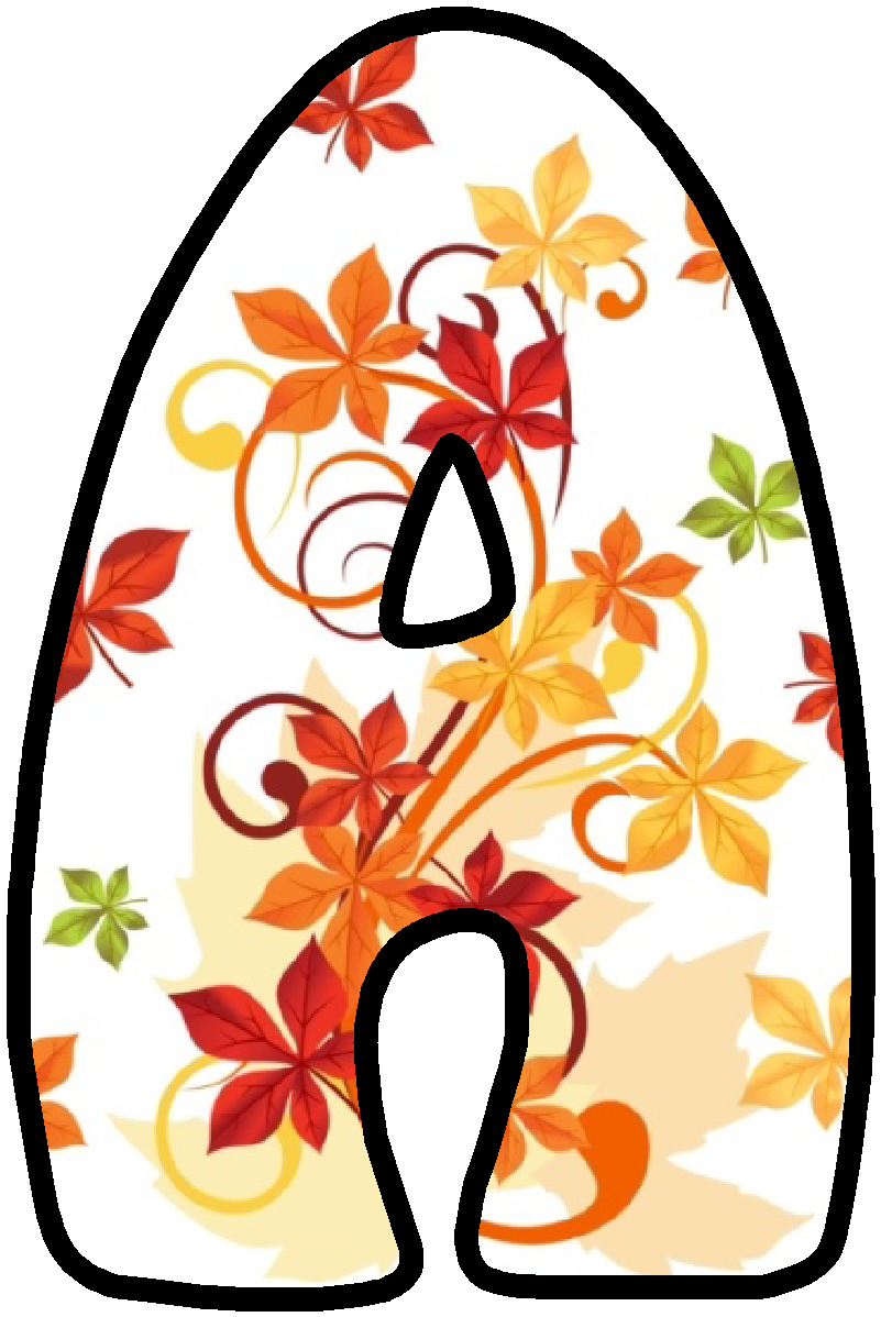 Fall Letters Printable