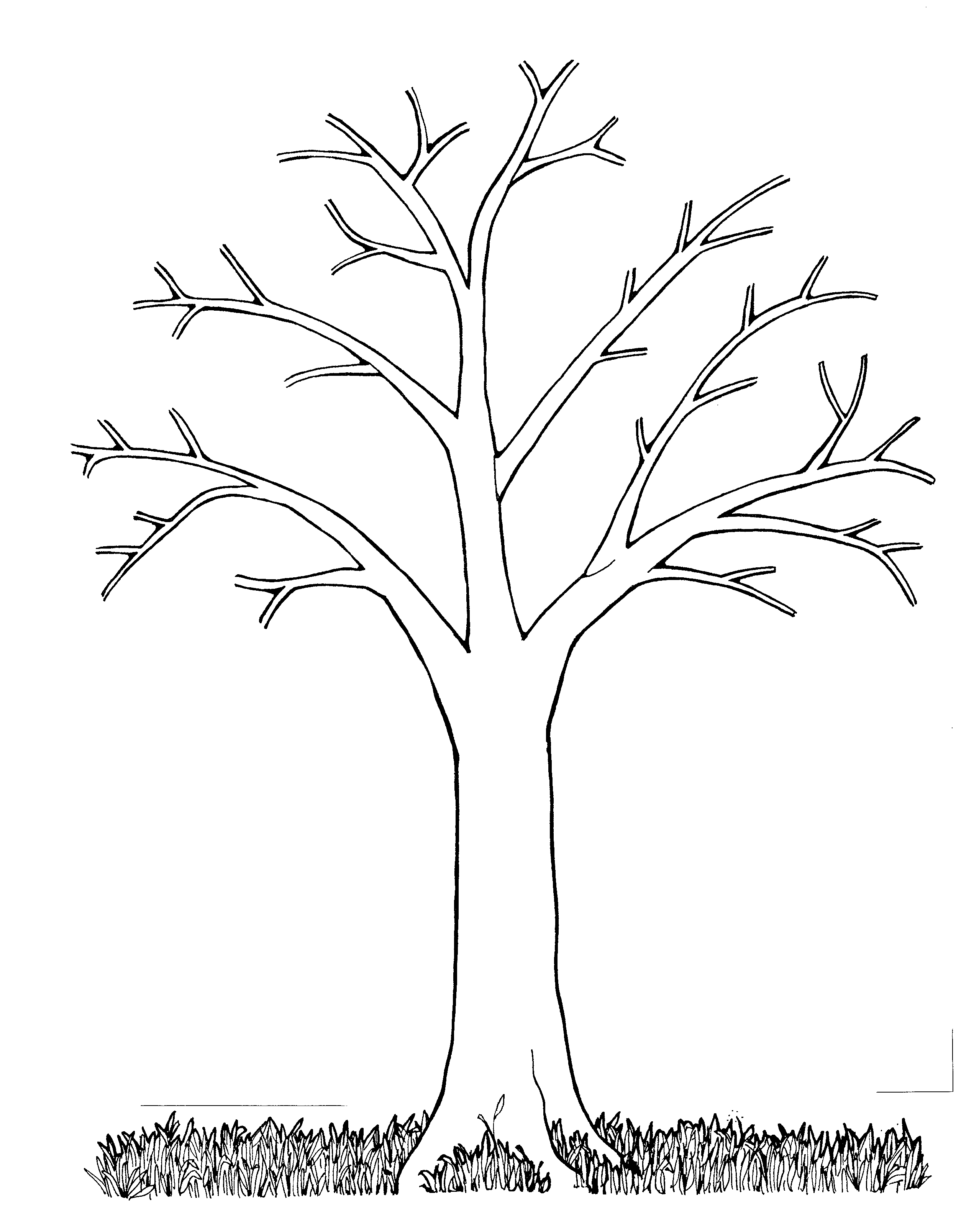 fall tree clipart black and white vines 20 free Cliparts