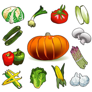 Vegetables Clipart.