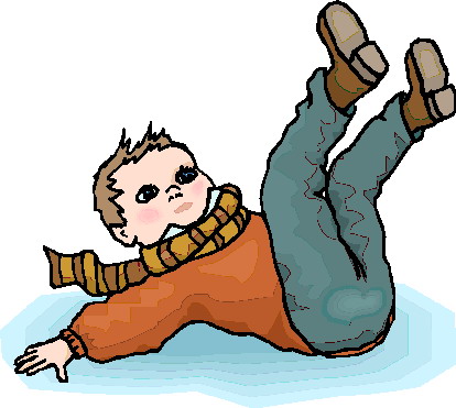 Falling Down Clipart.