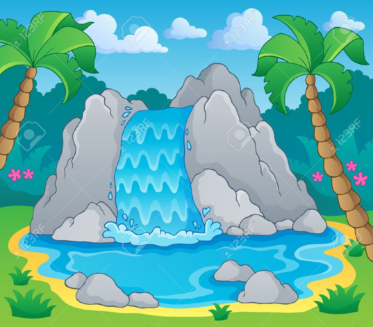 Waterfalls clipart 20 free Cliparts | Download images on Clipground 2023