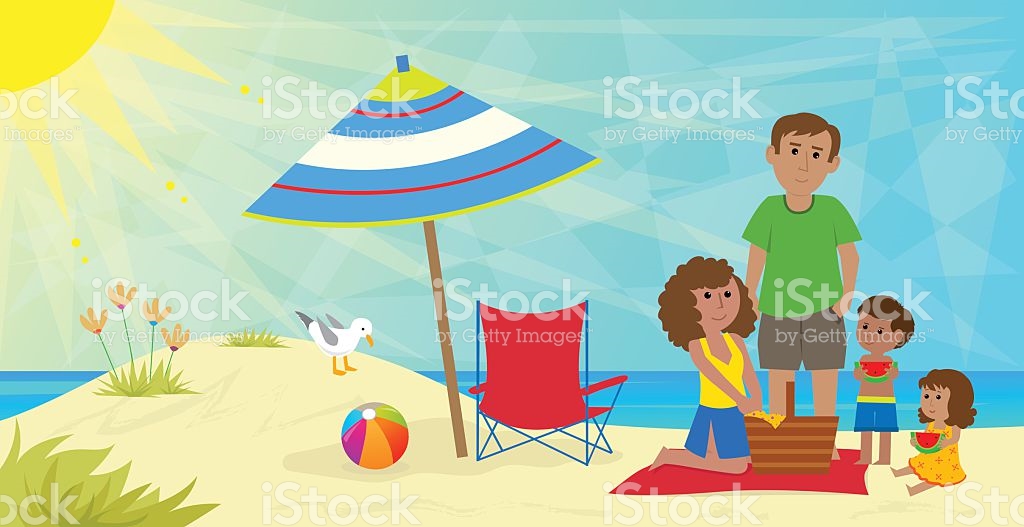 Beach clipart family, Picture #263926 beach clipart family.