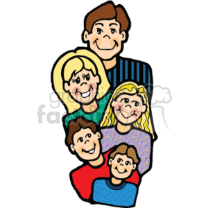 family clipart of five 10 free Cliparts | Download images on Clipground