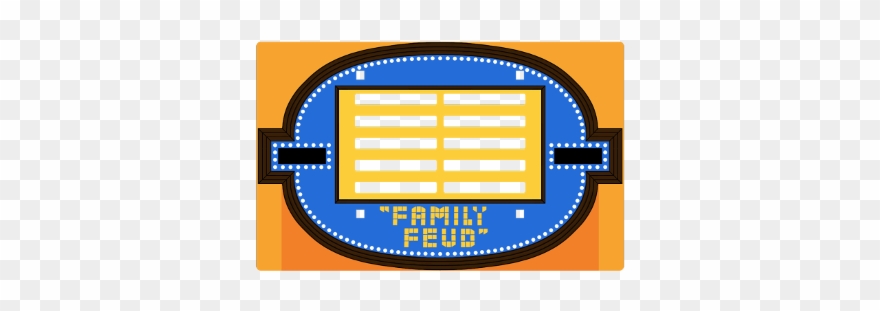 Family Gameshow Familyfeud Feud Blank Clipart (#2791205).