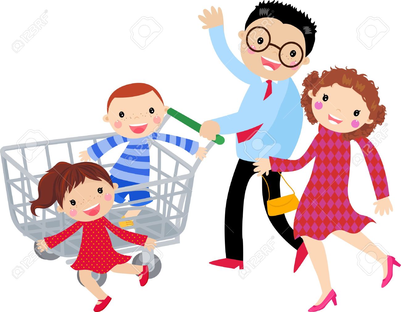 family shopping clipart 10 free Cliparts | Download images on ...