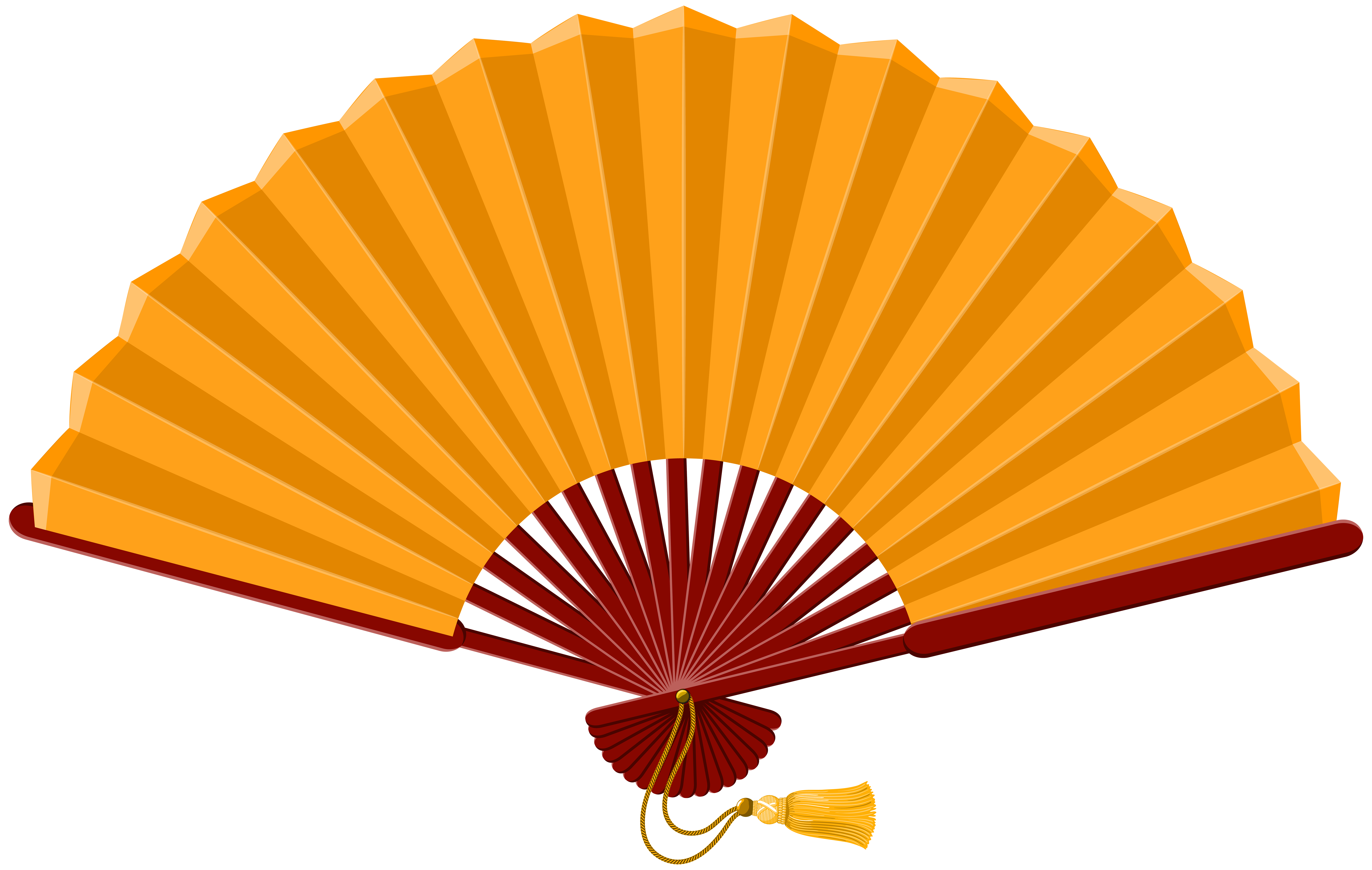 Chinese Fan PNG Clip Art.