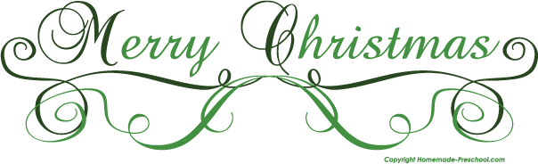 Free Merry Christmas Clipart.