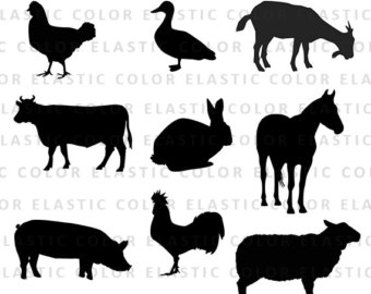 Download farm animals clipart silhouette 20 free Cliparts | Download images on Clipground 2021