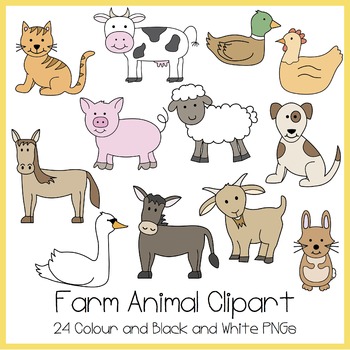 Farm Animal Clipart.