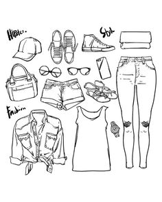 fashion shoe clipart black and white outline standing 20 free Cliparts ...