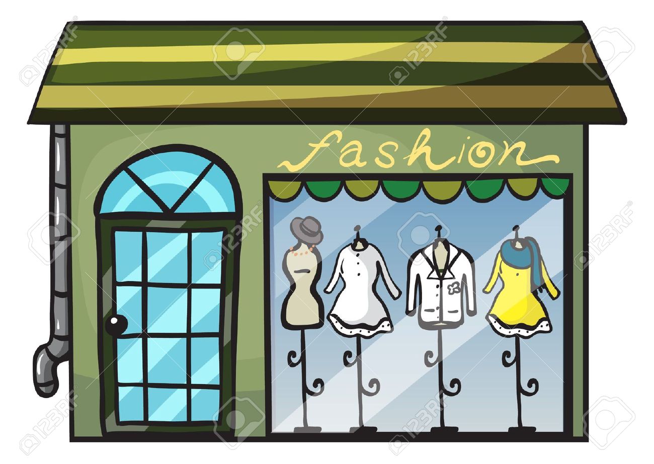 Fashion Shop Clipart 1 