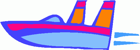 Speed Boat Clipart.