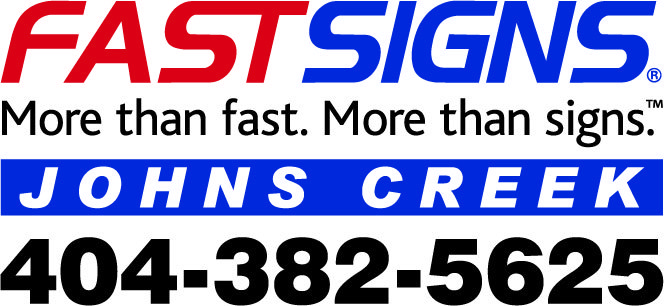 FastSigns Johns Creek Logo.
