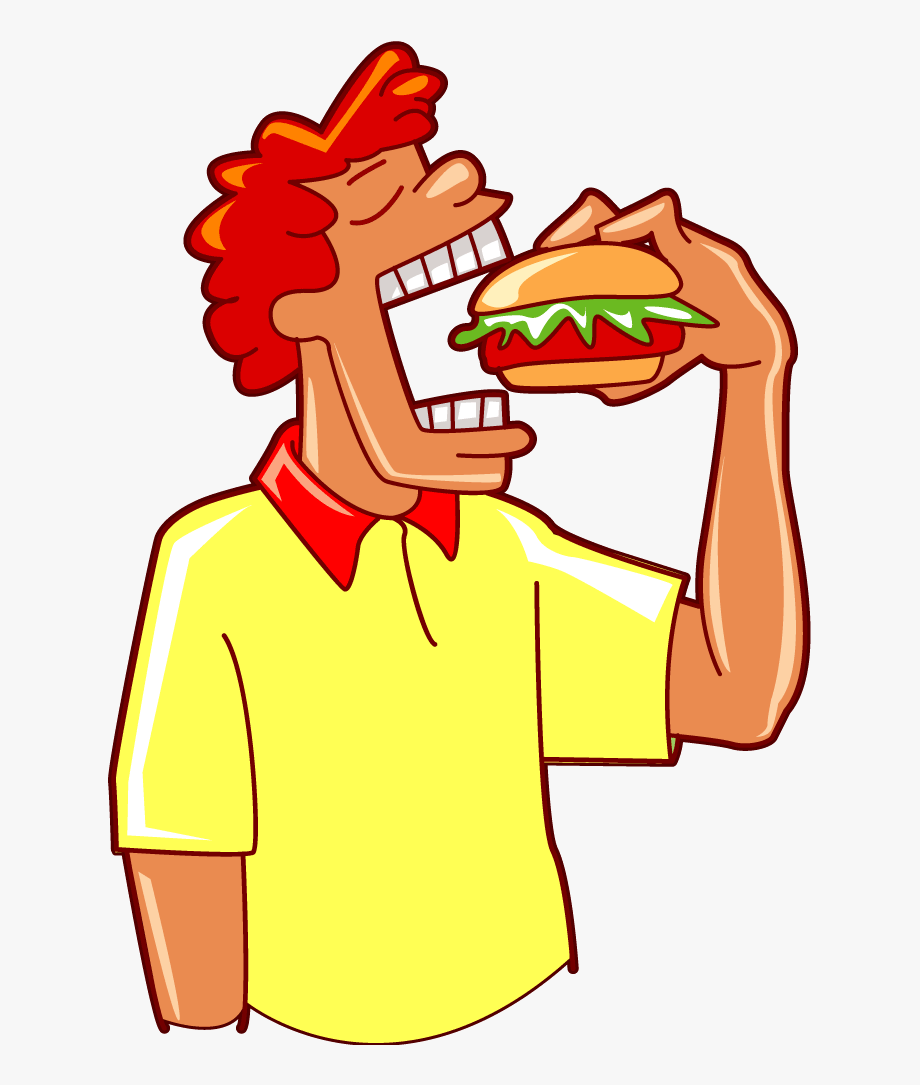 Person Eating Clipart , Transparent Cartoon, Free Cliparts.