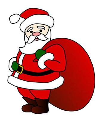 Father Christmas Clipart.