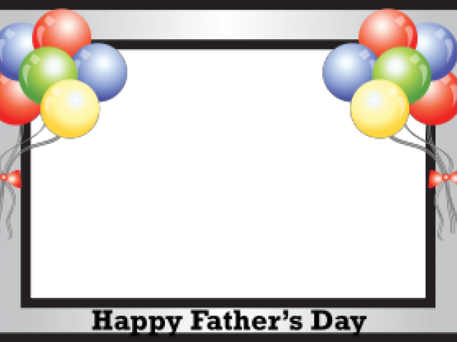 Fathers Day Clipart Border.