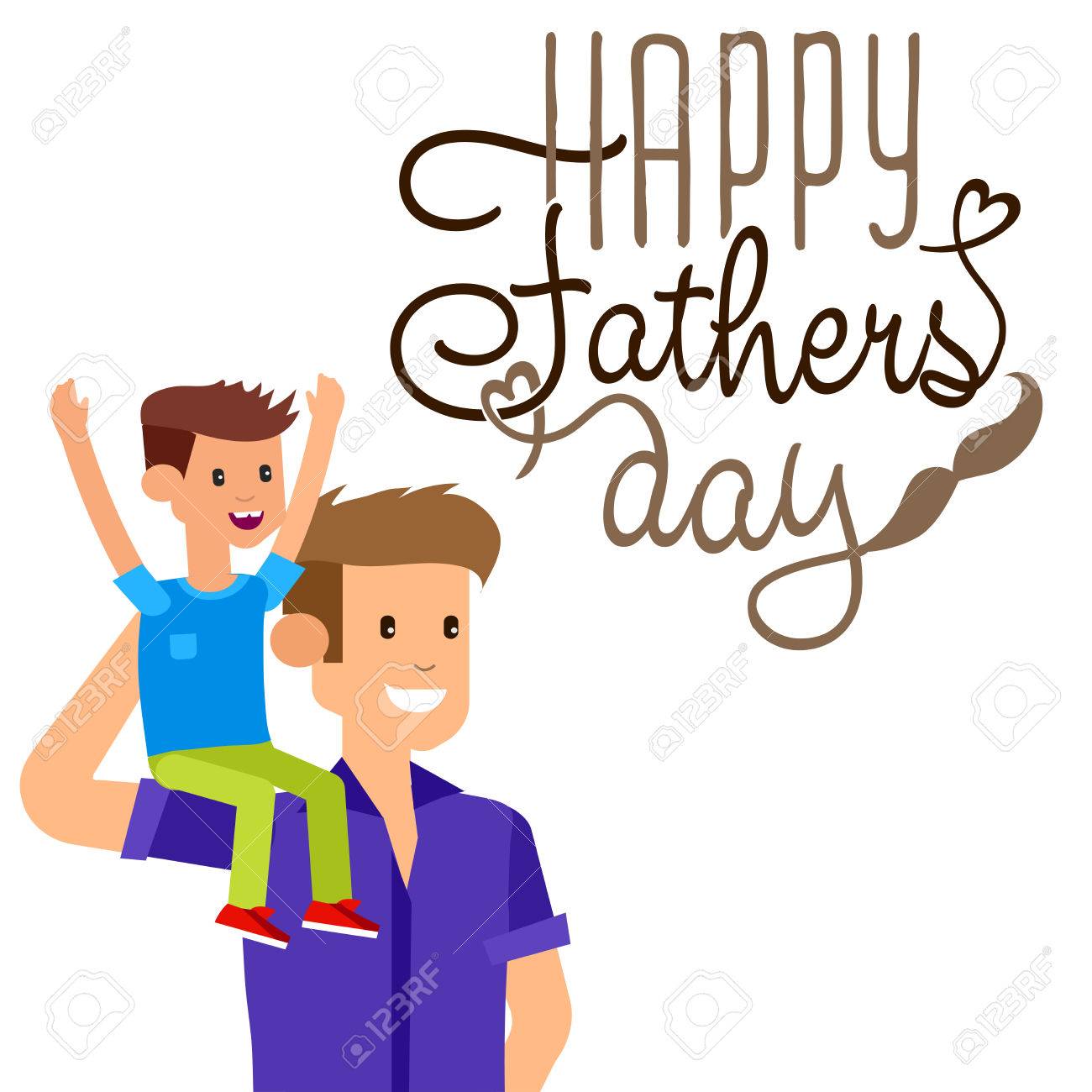 Fathers Day Border clipart.