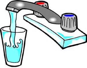 Showing post & media for Running faucet clip art cartoon.