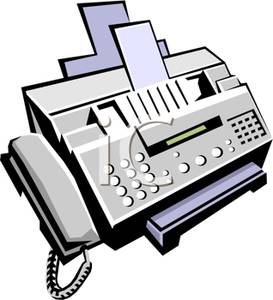 Fax Clipart.