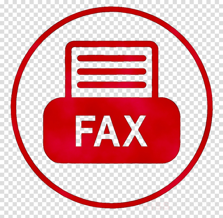 Fax Icon clipart.