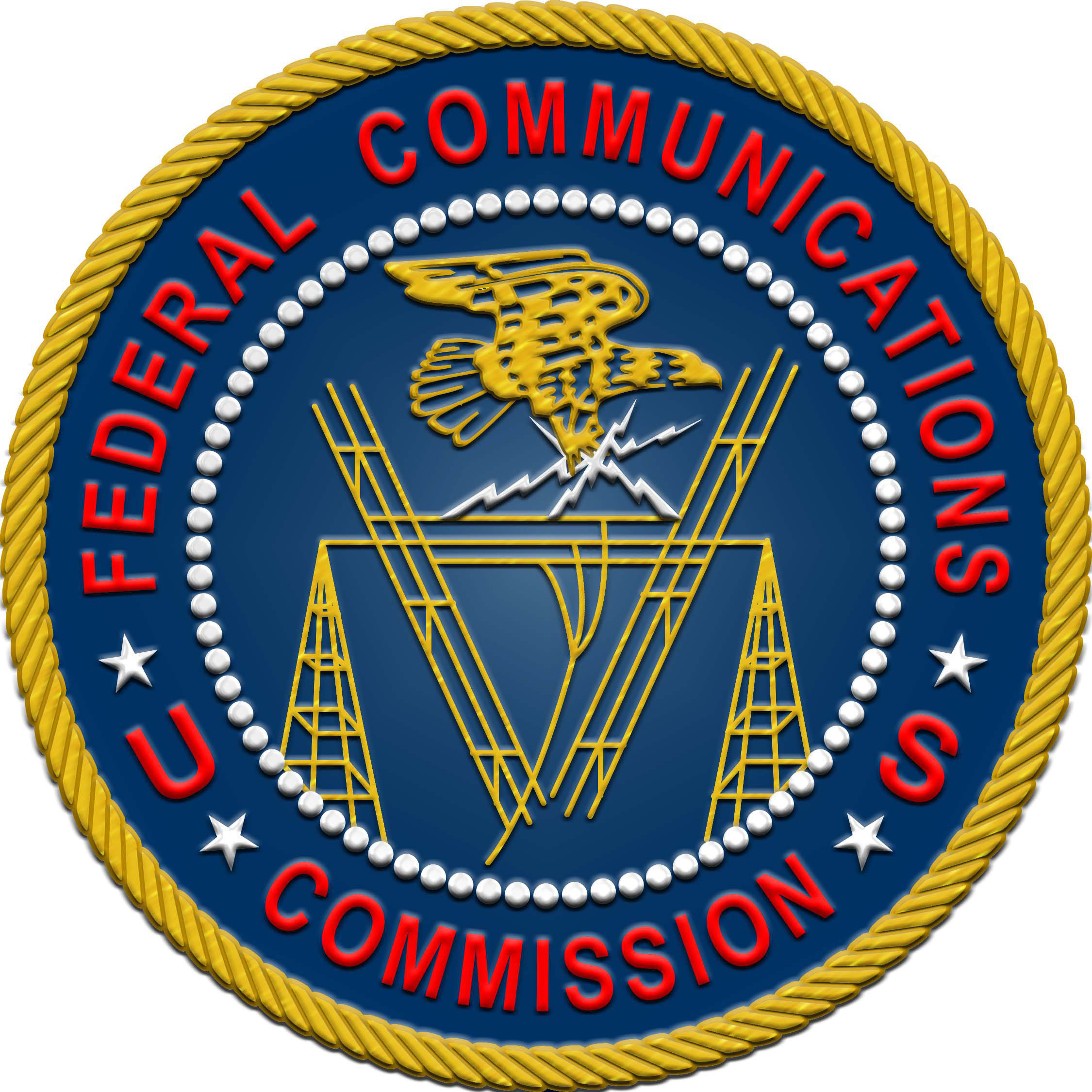 Logos of the FCC.