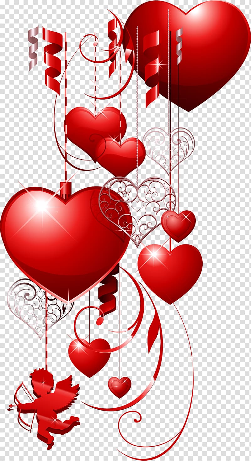 Valentine\\\'s Day February 14 Heart , romantic transparent.
