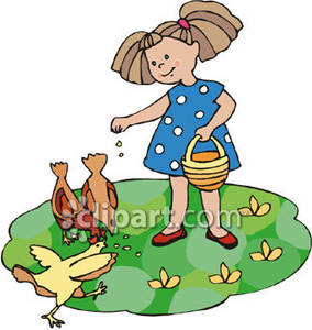 Chicken Feed Clipart.