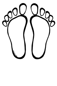 Foot cartoon pictures of feet clipart.