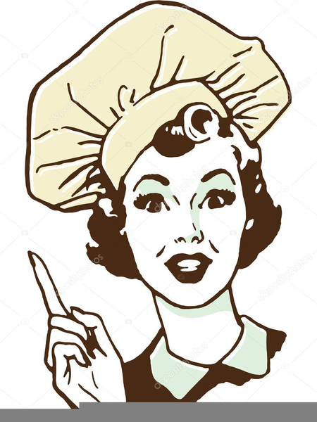 Free Clipart Female Cook.
