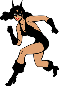 4236 woman free clipart.