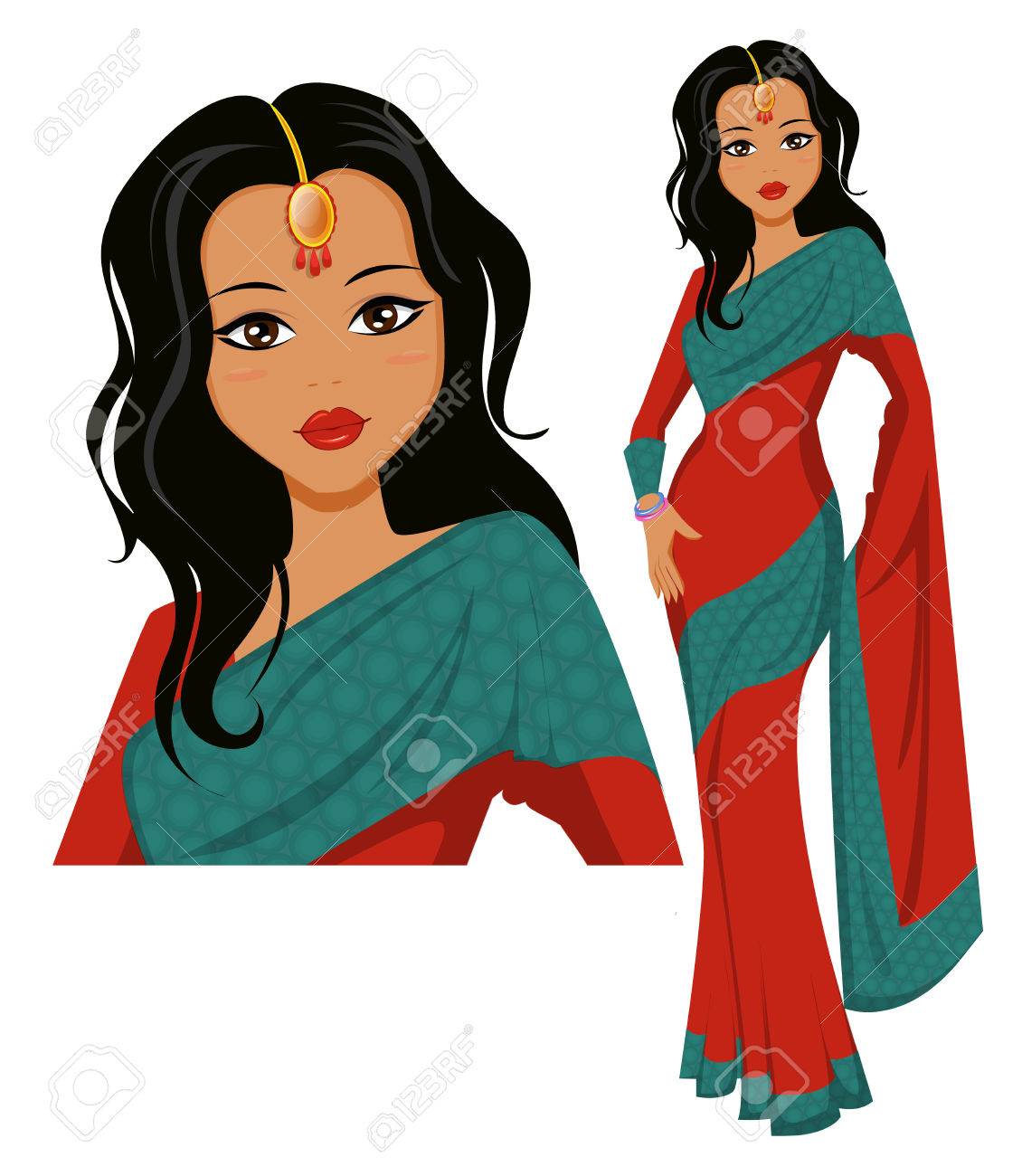 Female Indian Clipart 10 Free Cliparts 