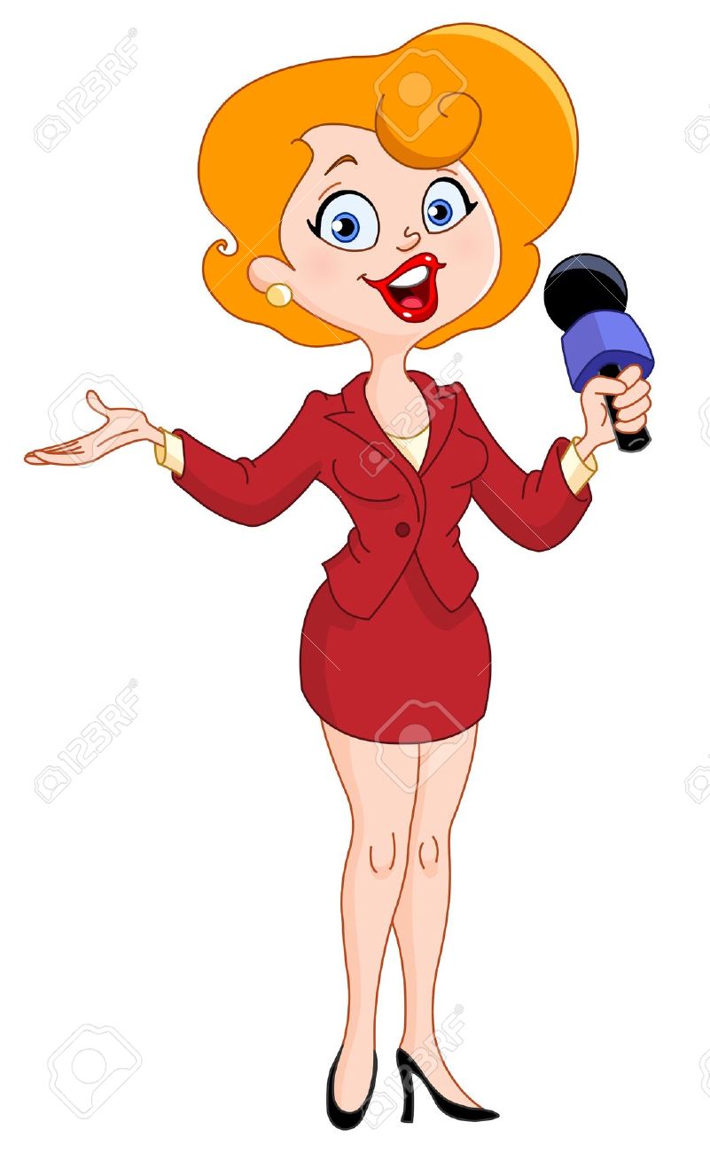 female news reporter clipart 20 free Cliparts | Download images on