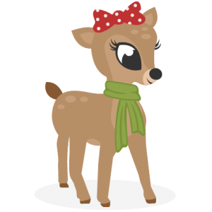 Boy and girl reindeer clipart clipartfest.