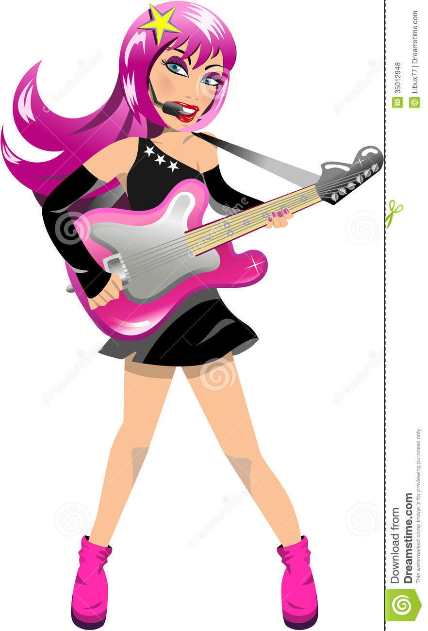 female rock star clipart 10 free Cliparts | Download images on ...