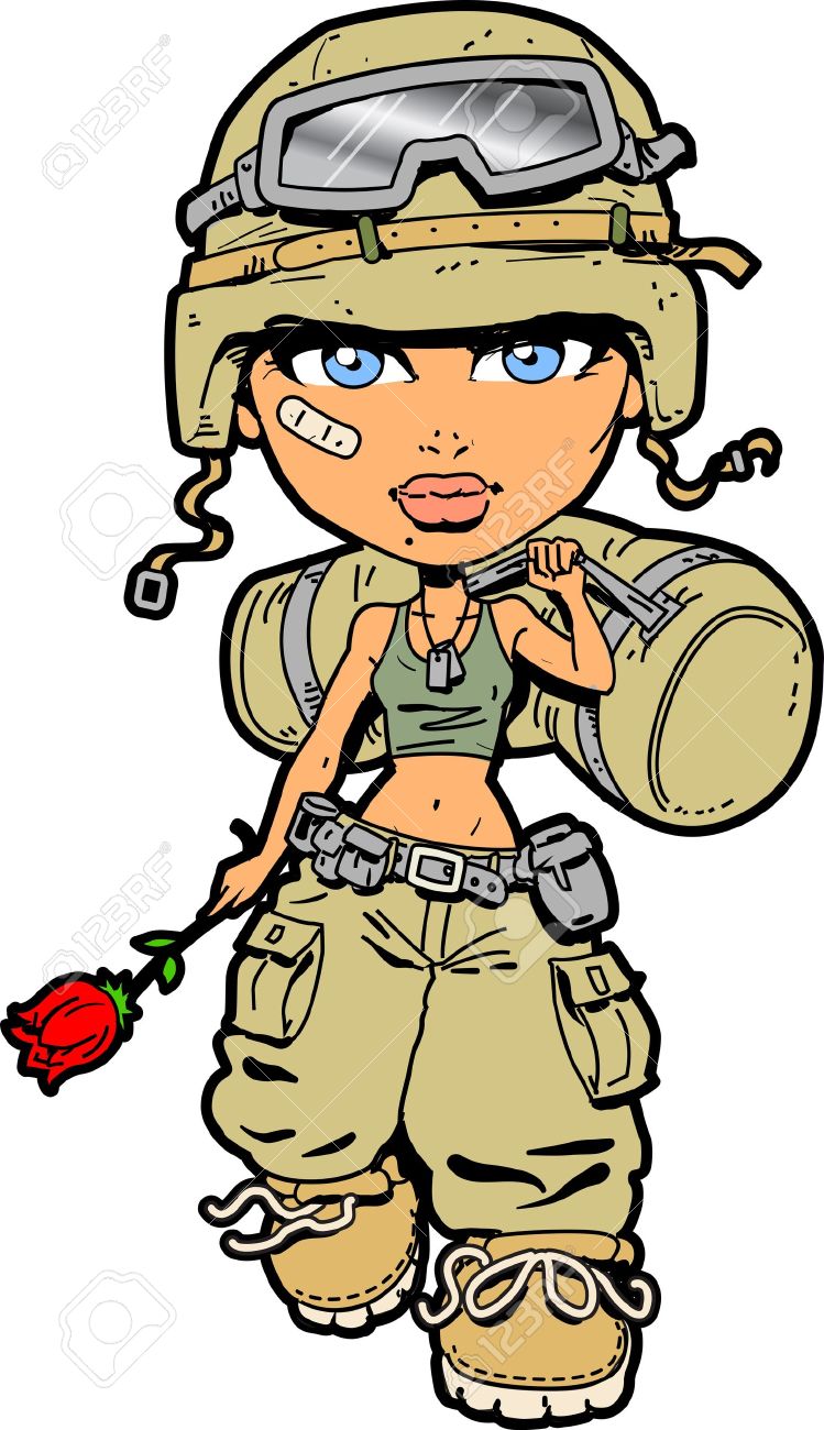 Download female soldier clipart 20 free Cliparts | Download images on Clipground 2020