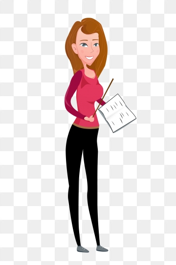 Female Teacher Png, Vector, PSD, and Clipart With Transparent.