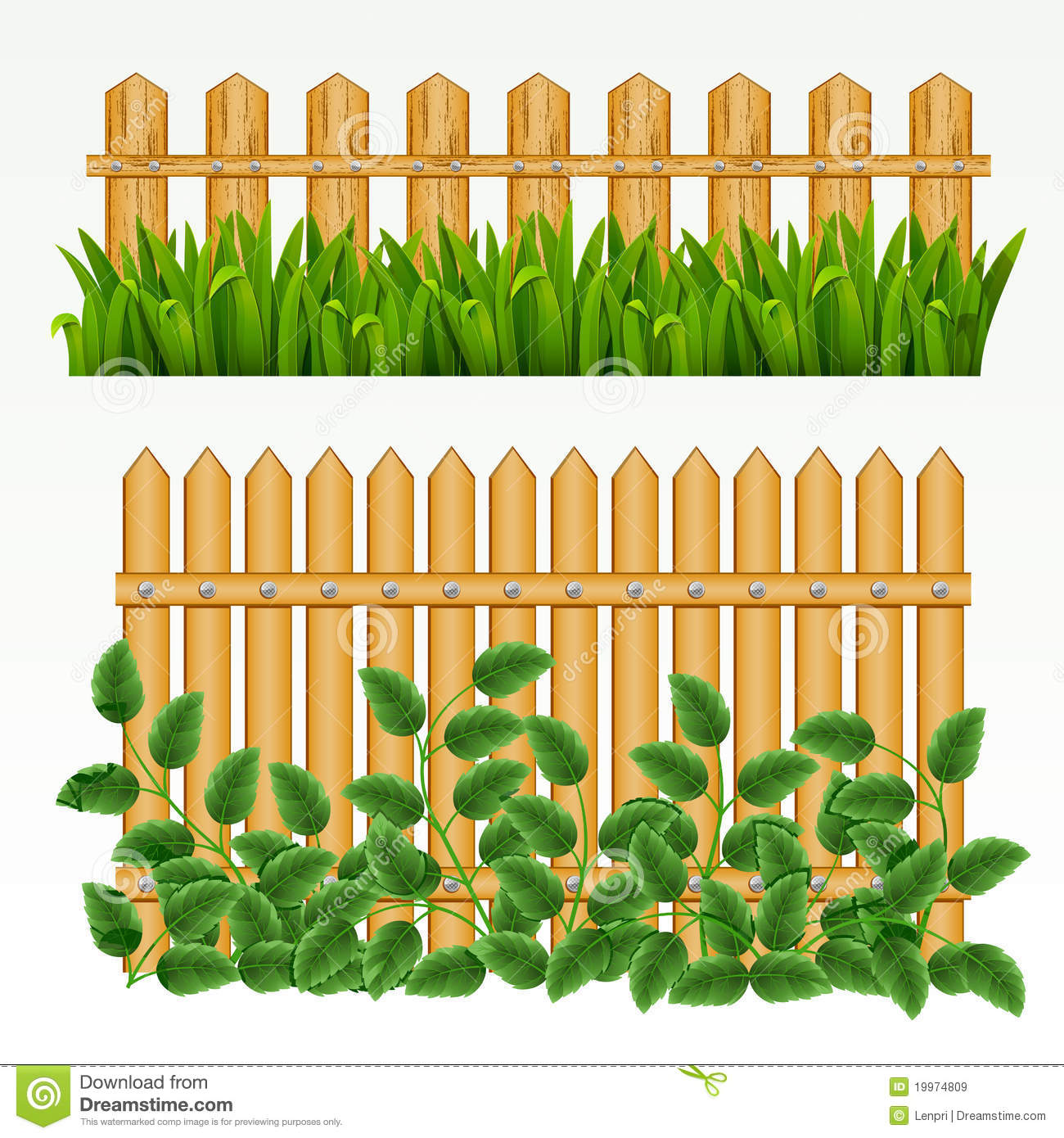 2759 Fence free clipart.