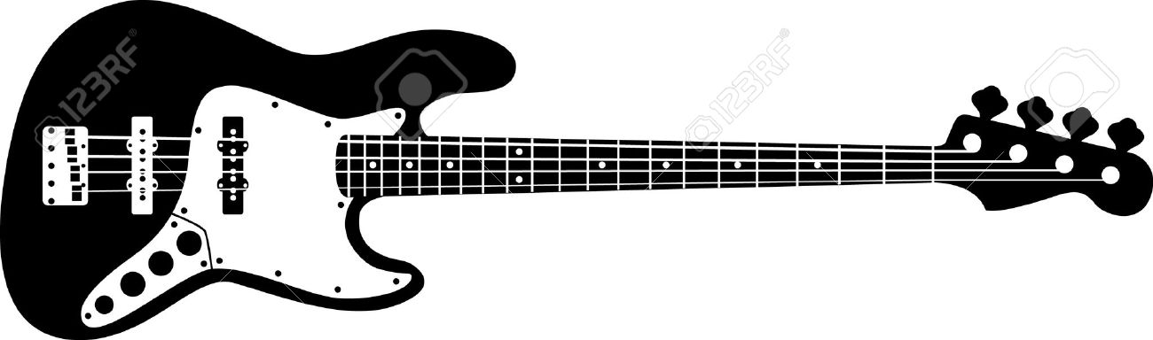 Free Free 175 Silhouette Bass Guitar Svg SVG PNG EPS DXF File